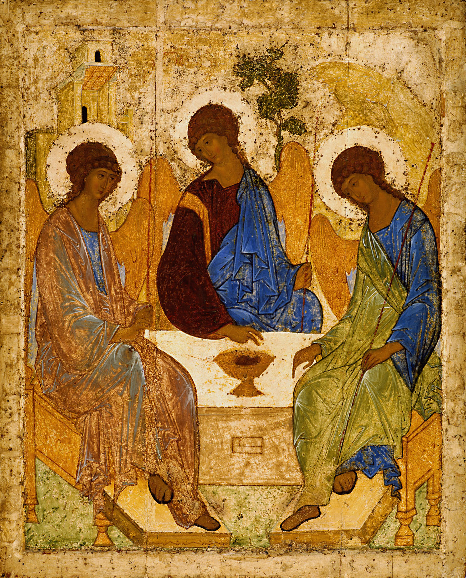 Троица икона рублева картинки